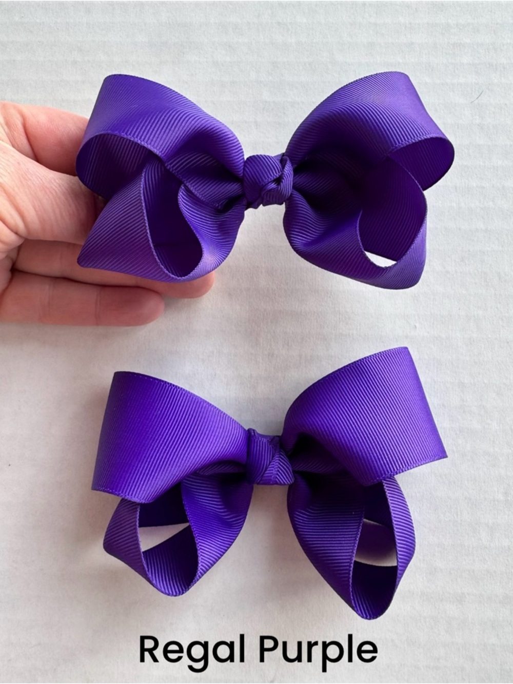 Regal Purple Solid Piggies